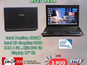 Asus X45A Pentium 2020M HDD500GB จอ14นิ้วHD